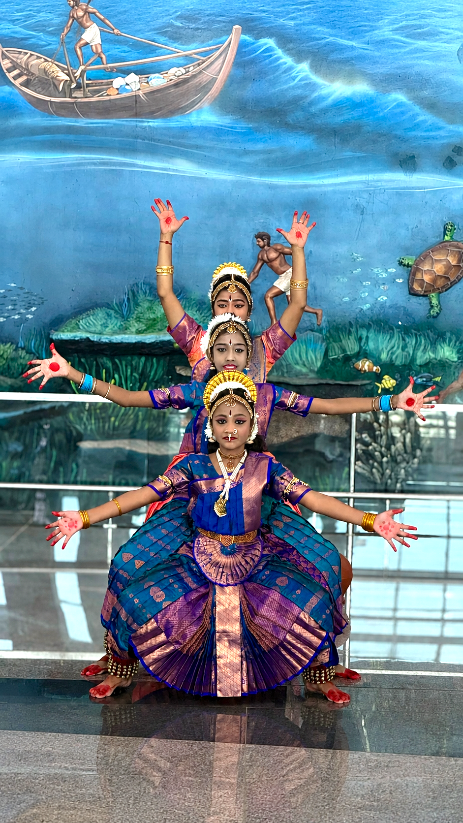 Bharatanatyam team gathering